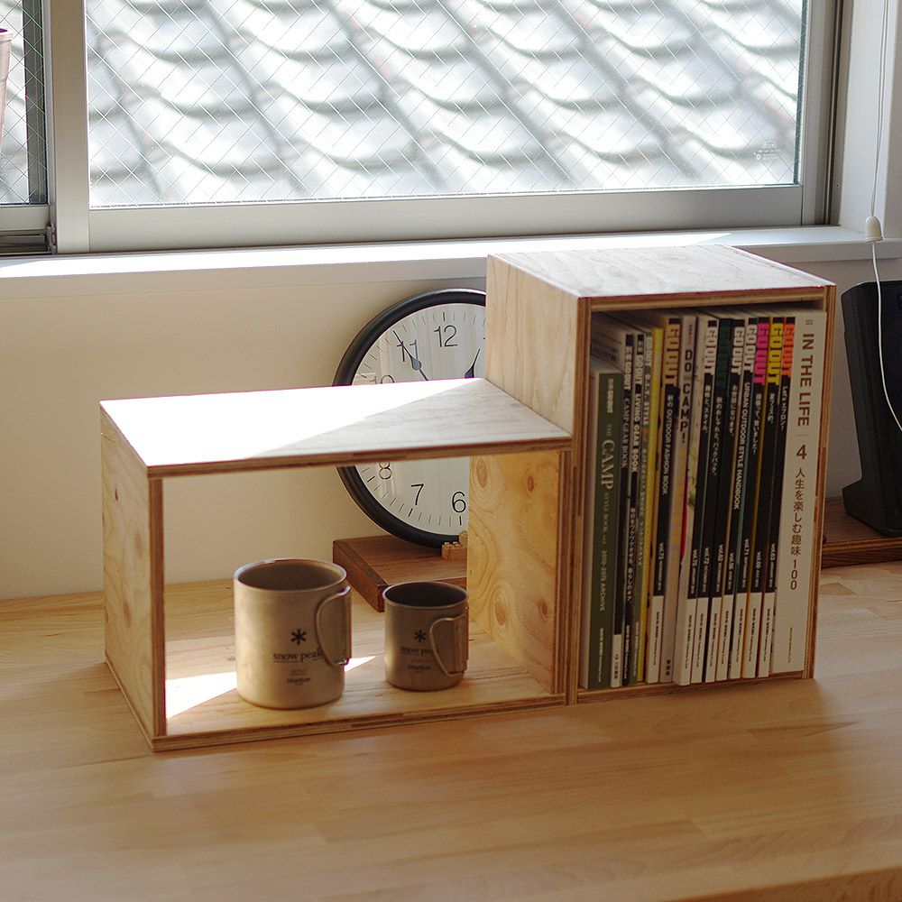 【アウトレット販売】返品交換不可です。キューブボックスSサイズ6個セット木箱収納什器シェルフディスプレイラックルーター本棚収納ボックスブックシェルフ文庫本雑誌文芸書新書CDDVDBD整理