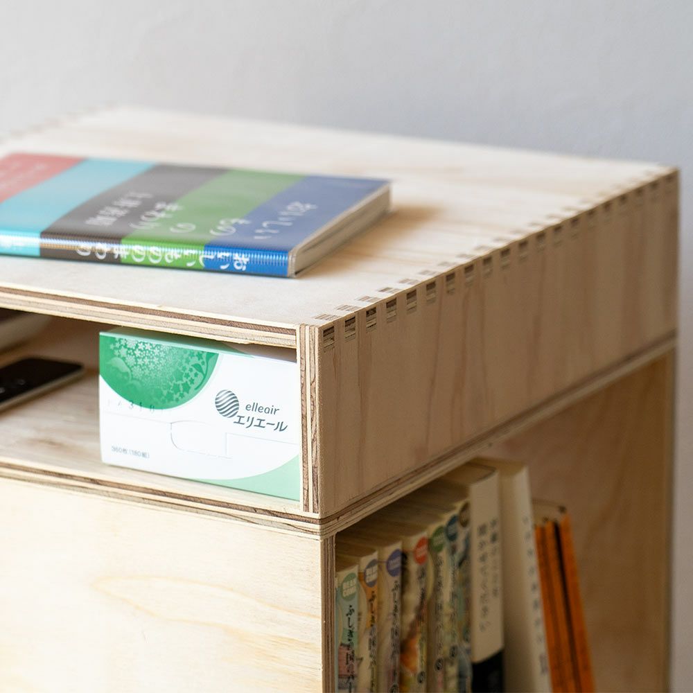 タワーシェルフ収納あられ組キャビネット本収納マガジンラック木製