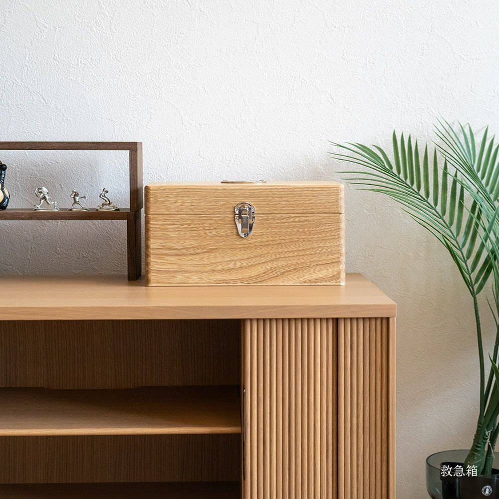 国産セン材の救急箱GAKUNAN岳南木工商会収納道具箱木箱収納