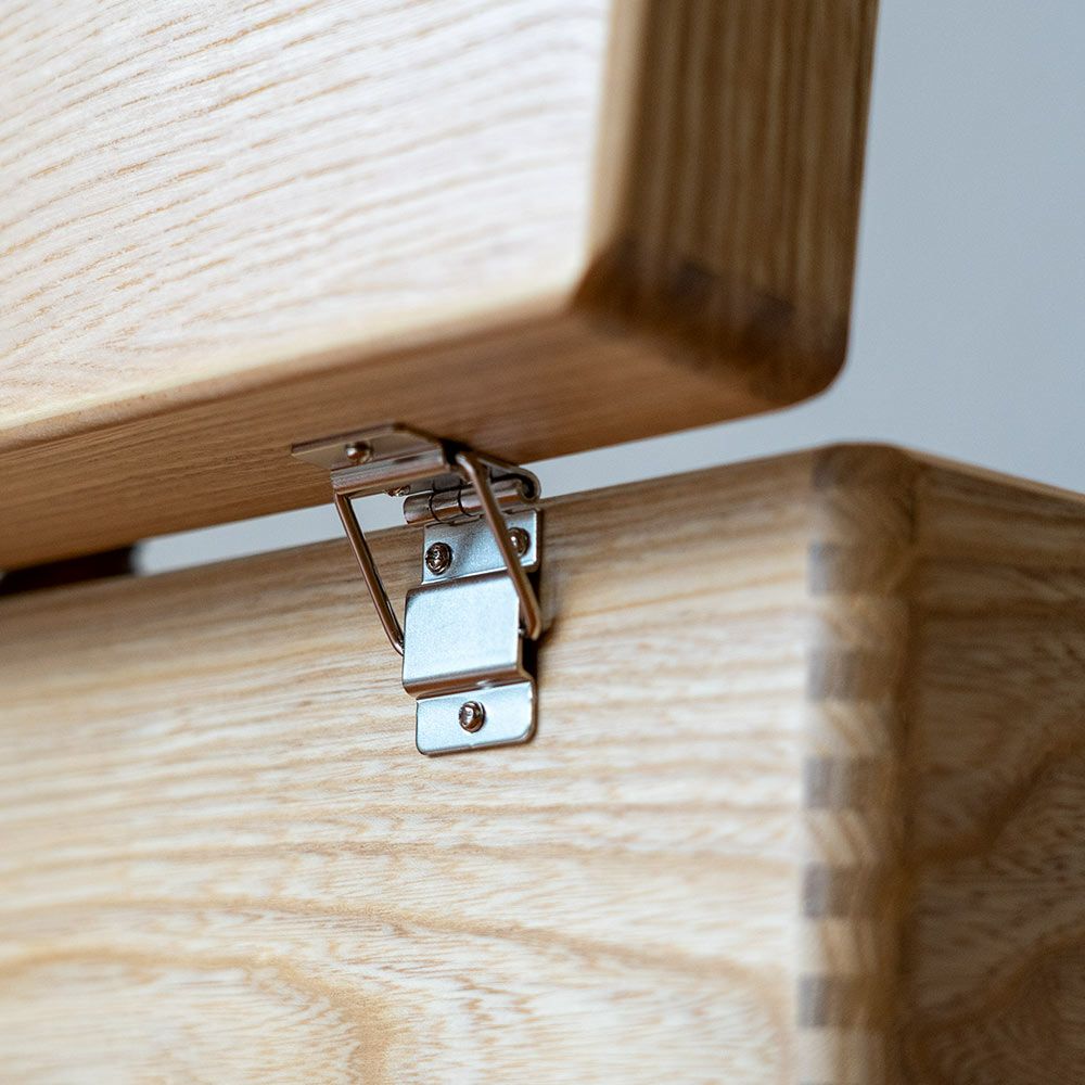 国産セン材の救急箱GAKUNAN岳南木工商会収納道具箱木箱収納