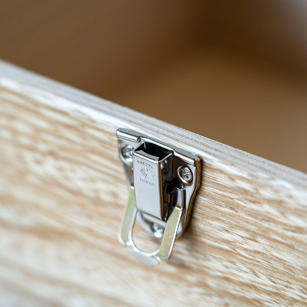 国産セン材の救急箱GAKUNAN岳南木工商会収納道具箱木箱収納