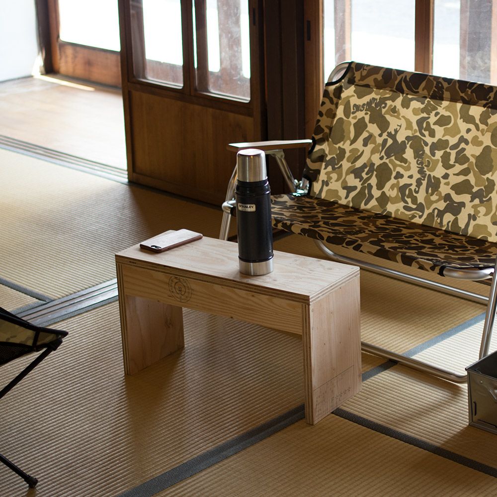 高さが選べるスツールオリジナル・スツール幅750mm高さ335mmor420mm奥行225mmディスプレイシェルフベンチ木製踏み台