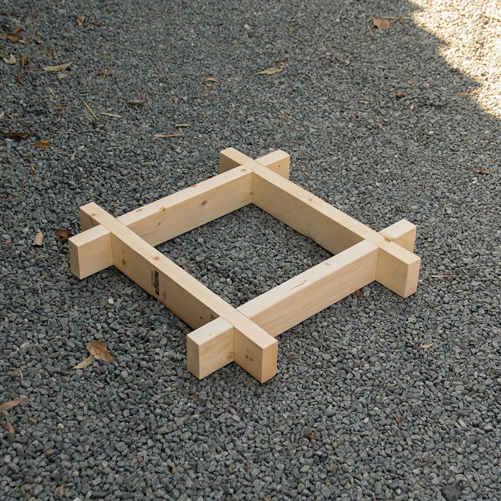 イゲタ井桁タイヤ交換木製送料無料