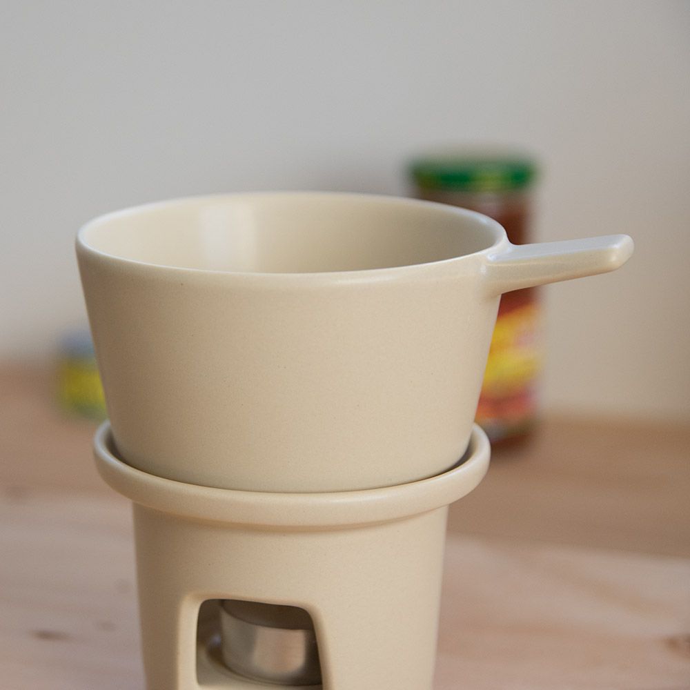 TOOLSソースパン&ウォーマーSAUCEPAN＆WARMERイブキクラフト日本製陶器チーズフォンデュ