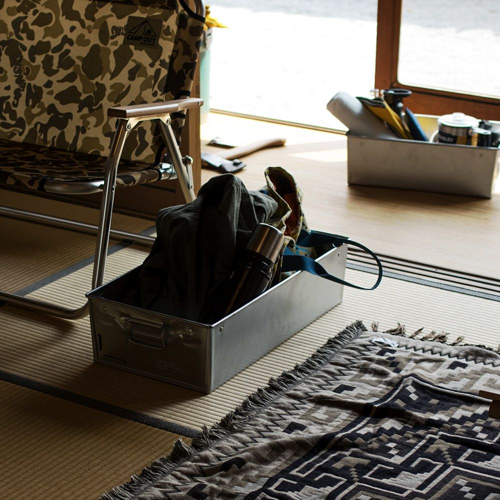 TOTEPANMetalTotePanTP2Mサイズトートパンスチールガーデニングキャンプアウトドア薪入れ