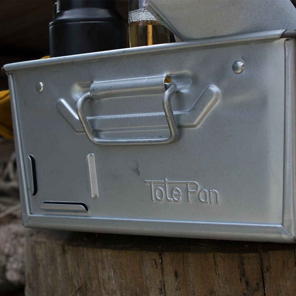 TOTEPANMetalTotePanTP3Lサイズトートパンスチールガーデニングキャンプアウトドア薪入れ