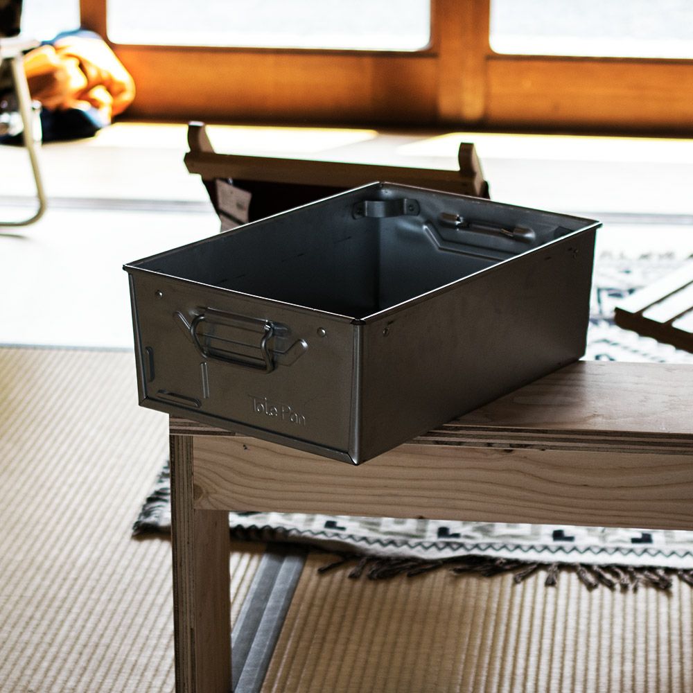 TOTEPANMetalTotePanTP3Lサイズトートパンスチールガーデニングキャンプアウトドア薪入れ