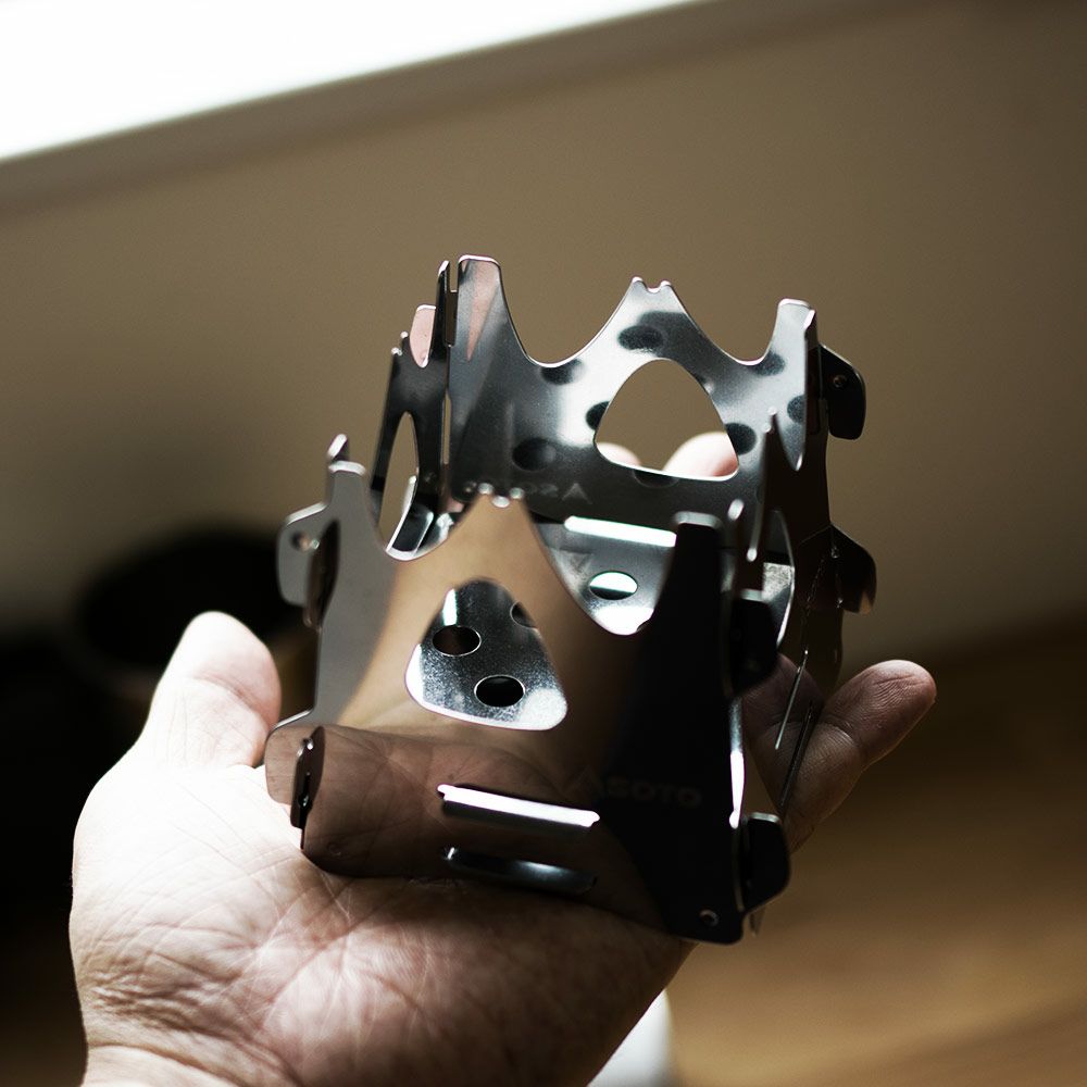 ミニ焚火台テトラST-941SOTO新富士バーナーソトツーリングバックパッカーアウトドアキャンプ子供用キッズ送料無料ネコポス