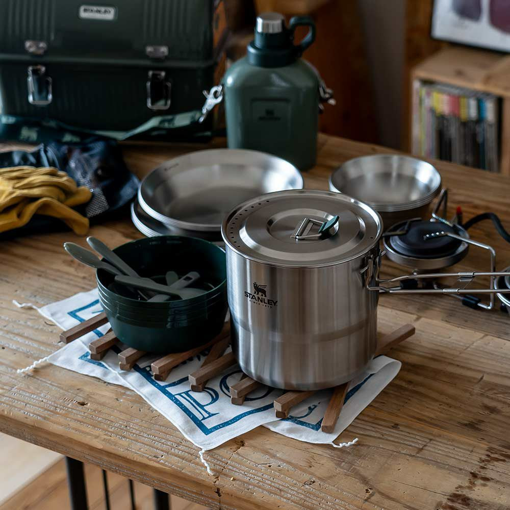 STANLEYスタンレークックセットフォーフォーアウトドア鍋直火対応10650-012