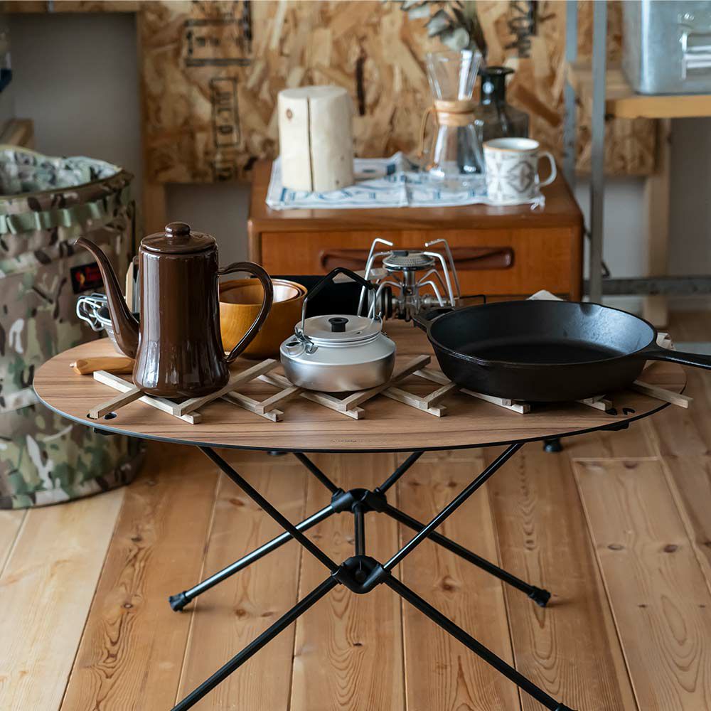 鍋敷き日本製オリジナルシリーズ木製ウッドおしゃれFlexPotStandポットスタンド敷物伸縮なべしきコースターサステナブル