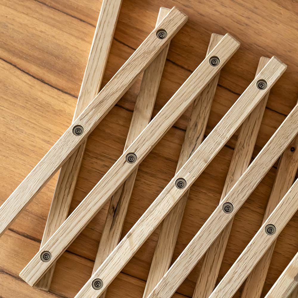 鍋敷き日本製オリジナルシリーズ木製ウッドおしゃれFlexPotStandポットスタンド敷物伸縮なべしきコースターサステナブル