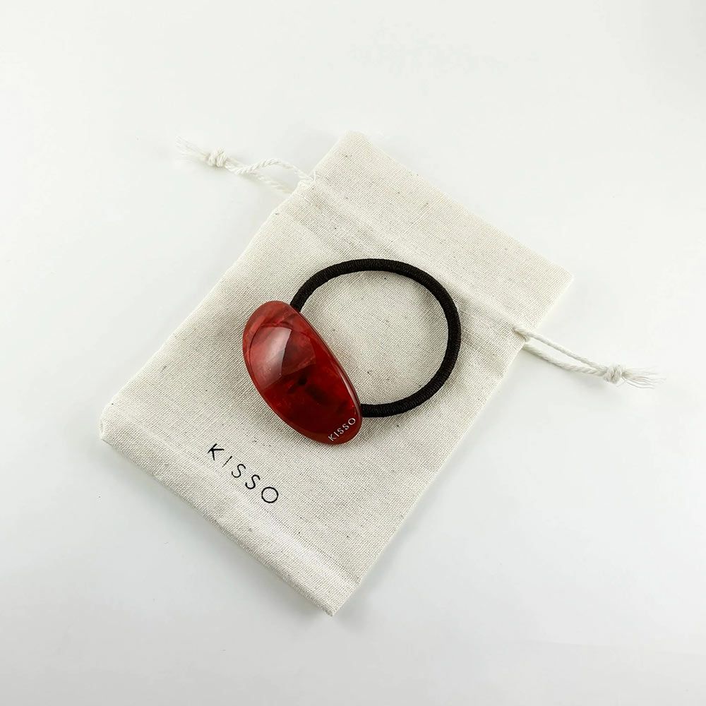 KISSOHairtieヘアゴム日本製おしゃれ軽量サイズフリーギフトプレゼント