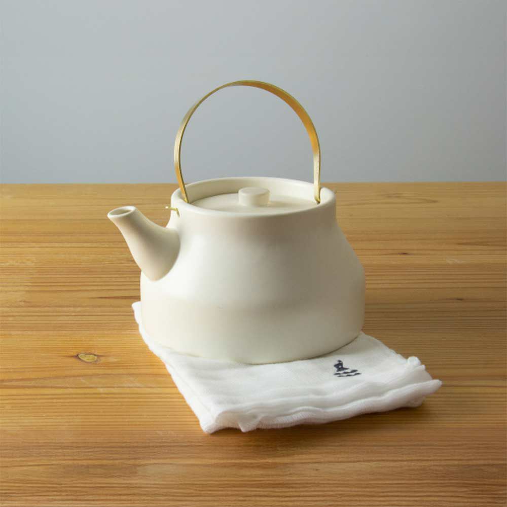 かもしか道具店陶のやかん1.0L1.8L日本製直火耐熱陶器