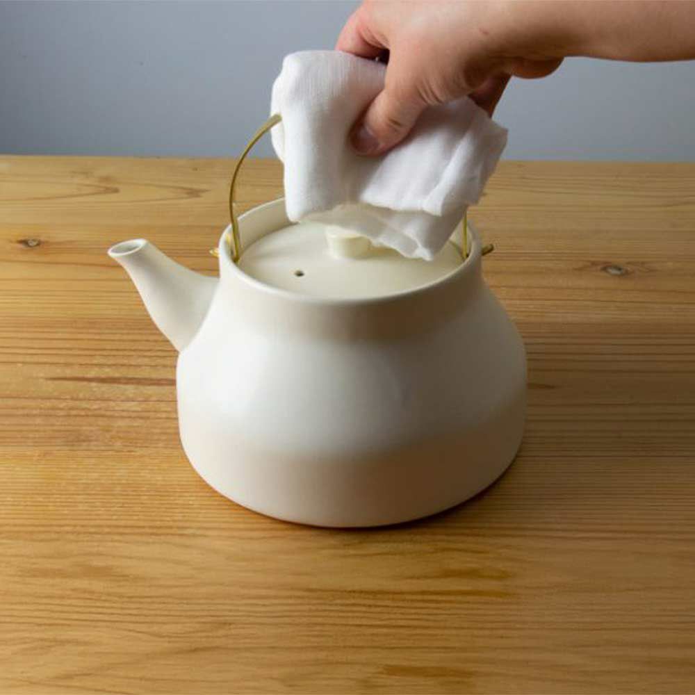 かもしか道具店陶のやかん1.0L1.8L日本製直火耐熱陶器