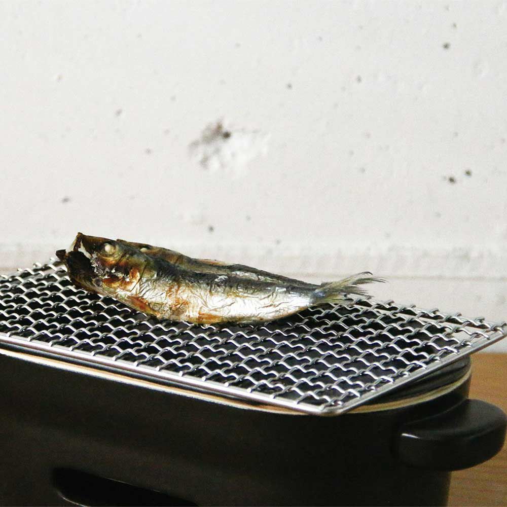 かもしか道具店陶の炭火コンロ角日本製耐熱陶器調理器具コンパクト