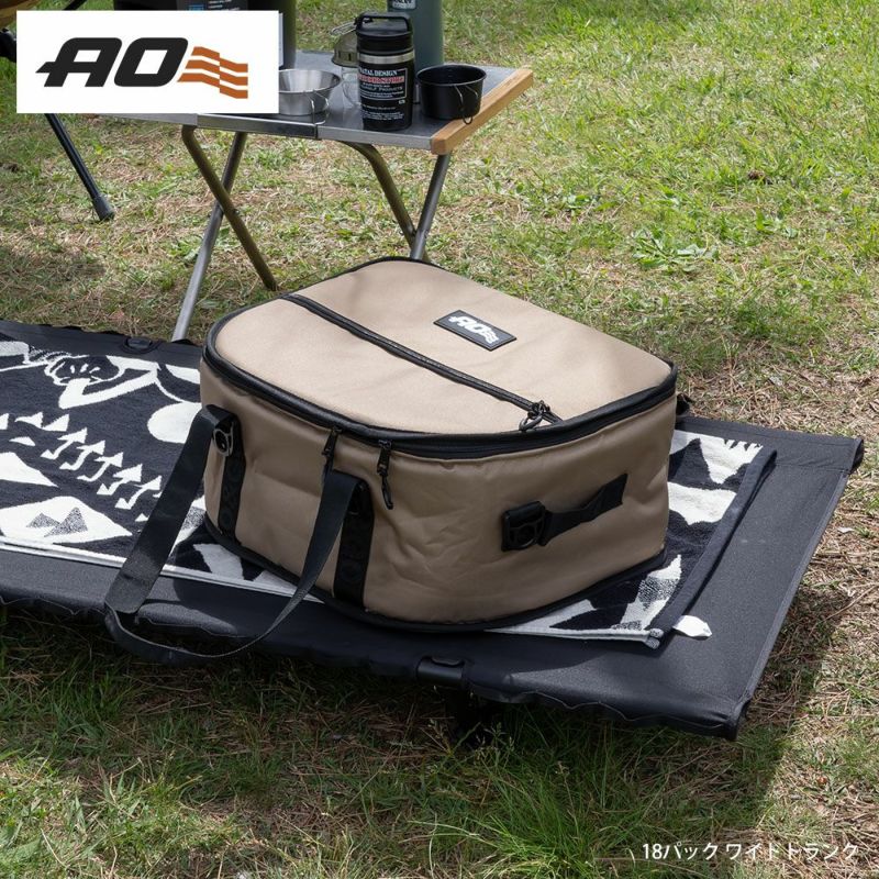 AOCoolers18パックワイドトランクソフトクーラーエーオークーラーズ