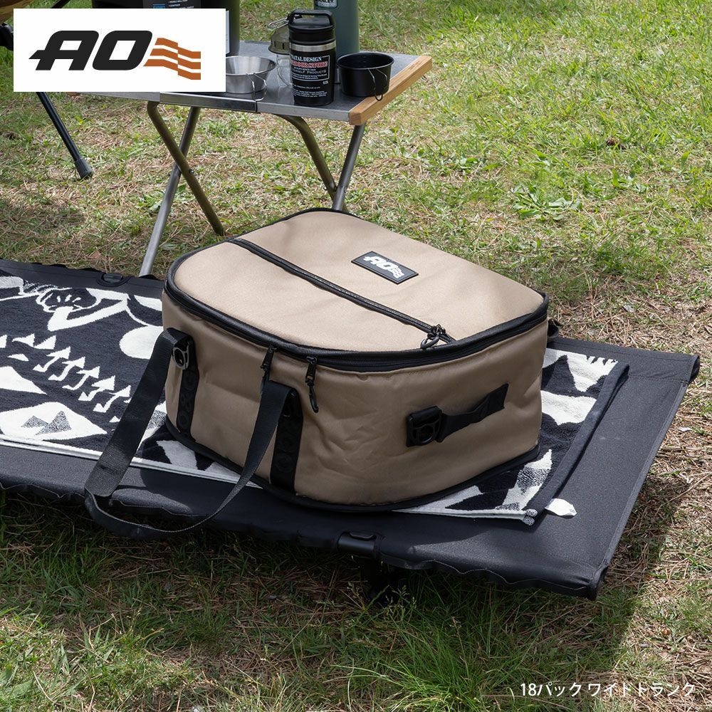 AOCoolers18パックワイドトランクソフトクーラーエーオークーラーズ
