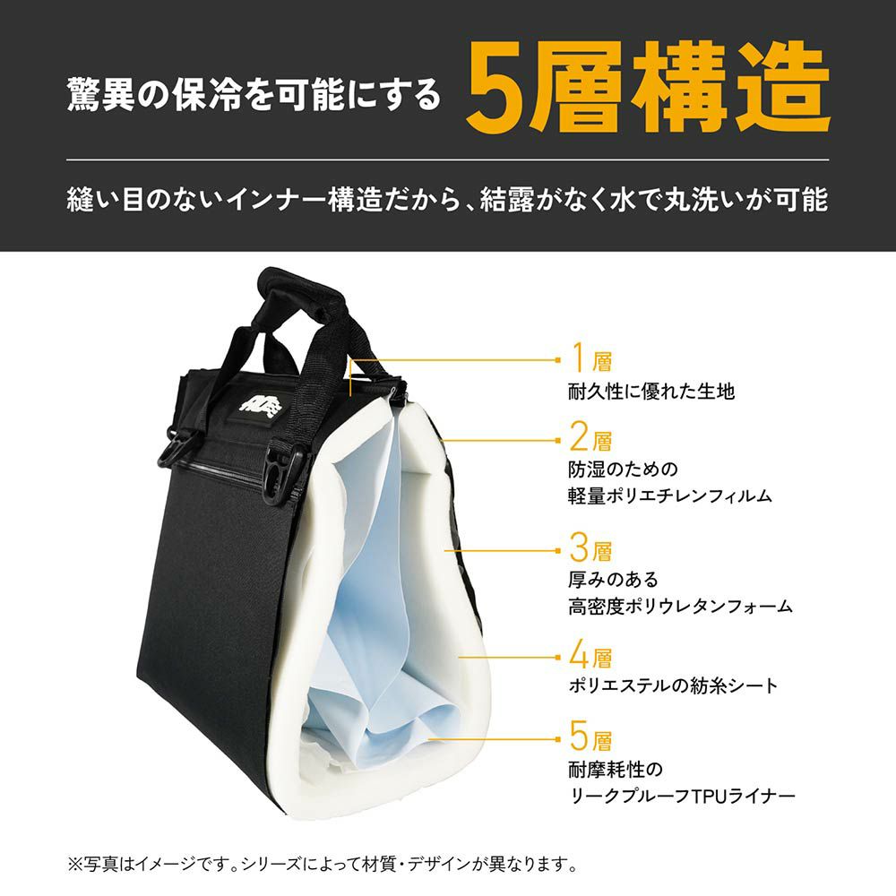 保冷ソフトクーラーエーオークーラーズ9缶用アウトドアキャンプ