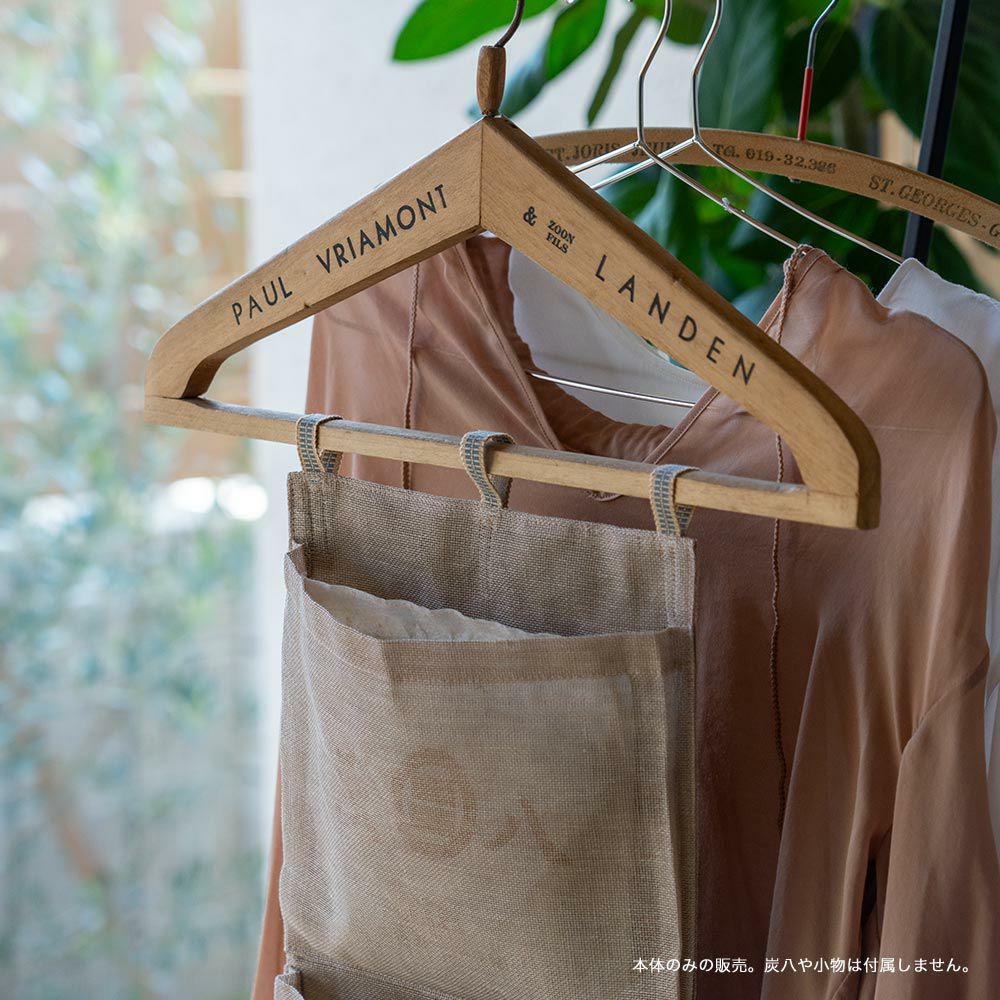 かや生地のウォールポケット吊り下げ消臭クローゼット車出雲屋幡井上