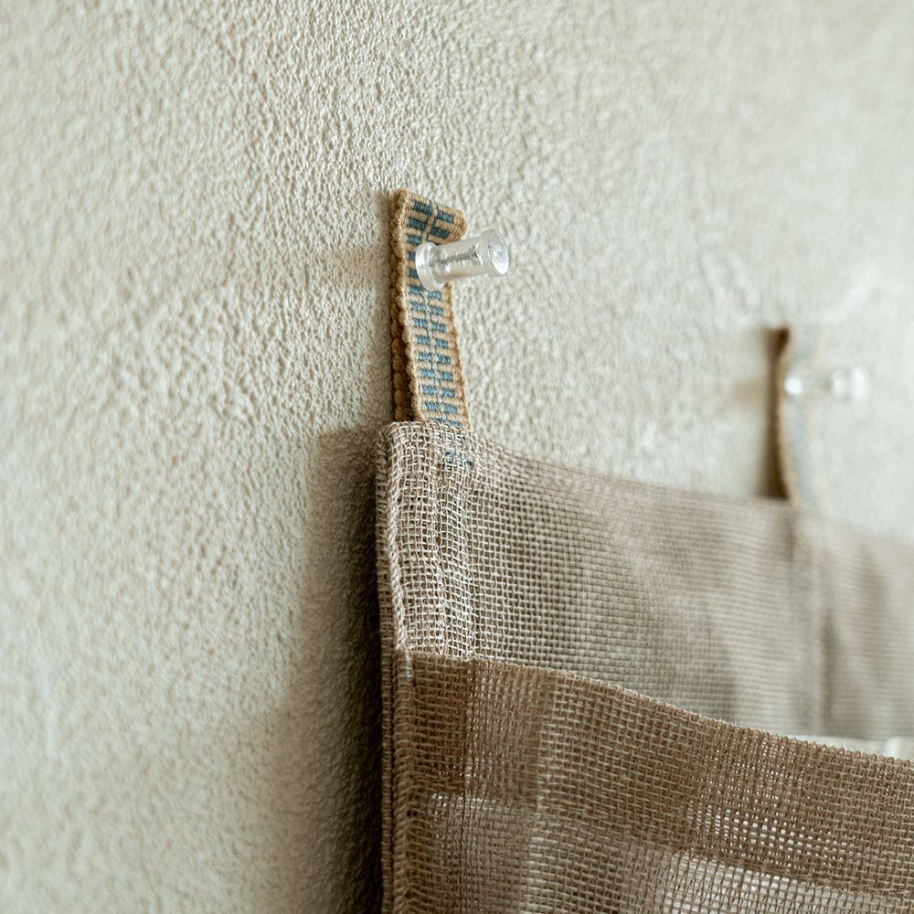 かや生地のウォールポケット吊り下げ消臭クローゼット車出雲屋幡井上