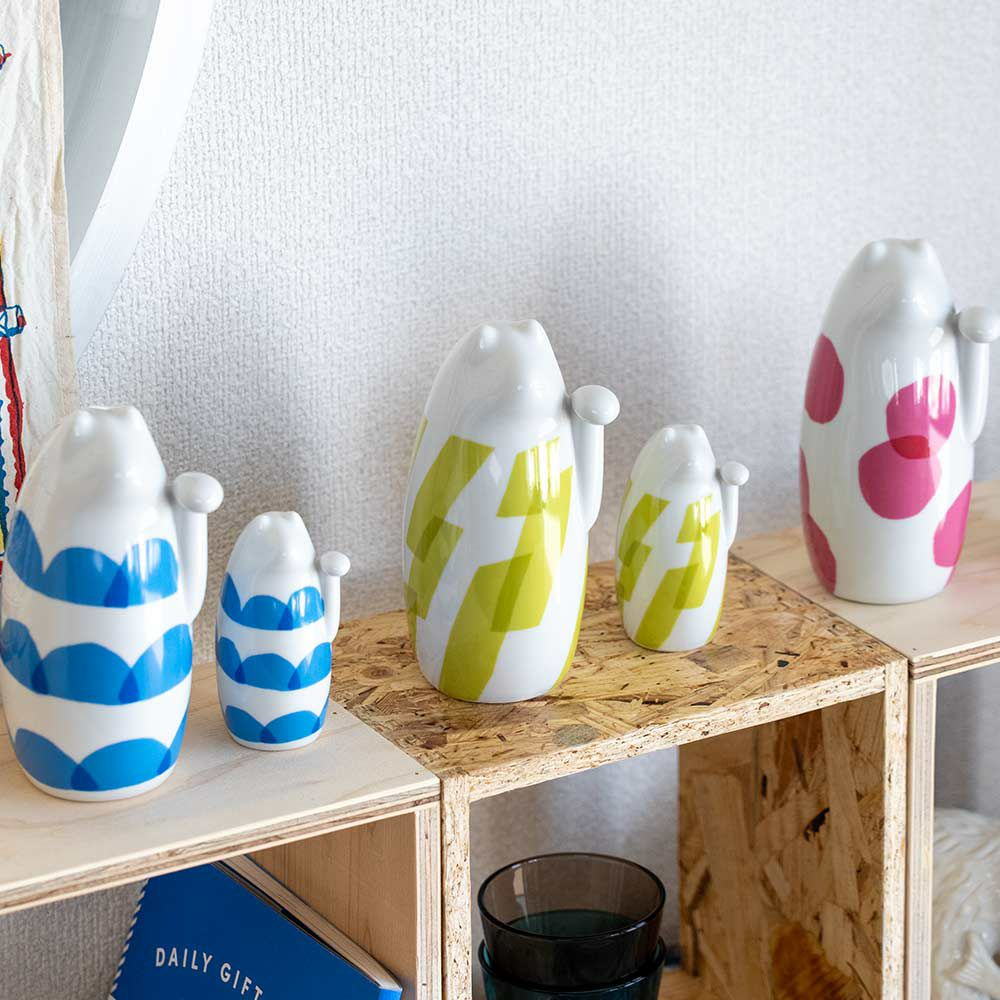 SETOMANEKI＆MASARUSUZUKI招き猫SETOMANEKI鈴木マサルコラボ北欧瀬戸焼インテリア縁起物ギフト日本製