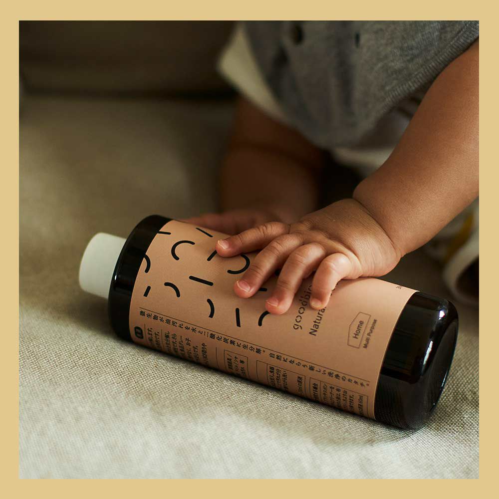 goodbioグッドバイオマルチクリーナースプレー濃縮原液浄化作用酵素弱アルカリ性尾賀亀微生物枯草菌分解皮脂油脂日本製常在菌