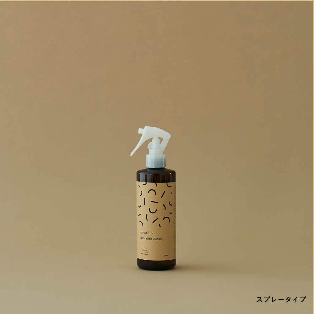 goodbioグッドバイオマルチクリーナースプレー濃縮原液浄化作用酵素弱アルカリ性尾賀亀微生物枯草菌分解皮脂油脂日本製常在菌