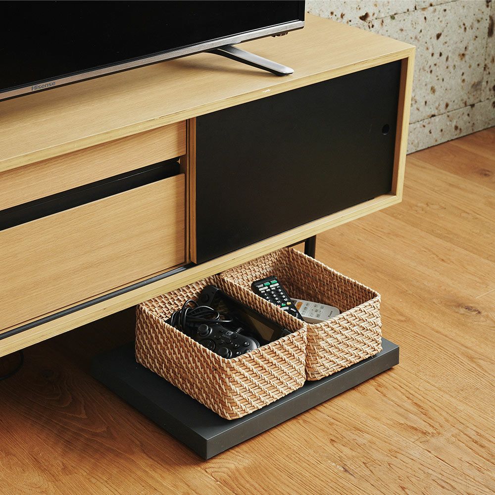 プラットフォームPlatformtidyティディキャスター付き平台車軽量静音荷台360度台車スムーズブラウングレーホワイトトレイトレーワゴンキャリーシンプル