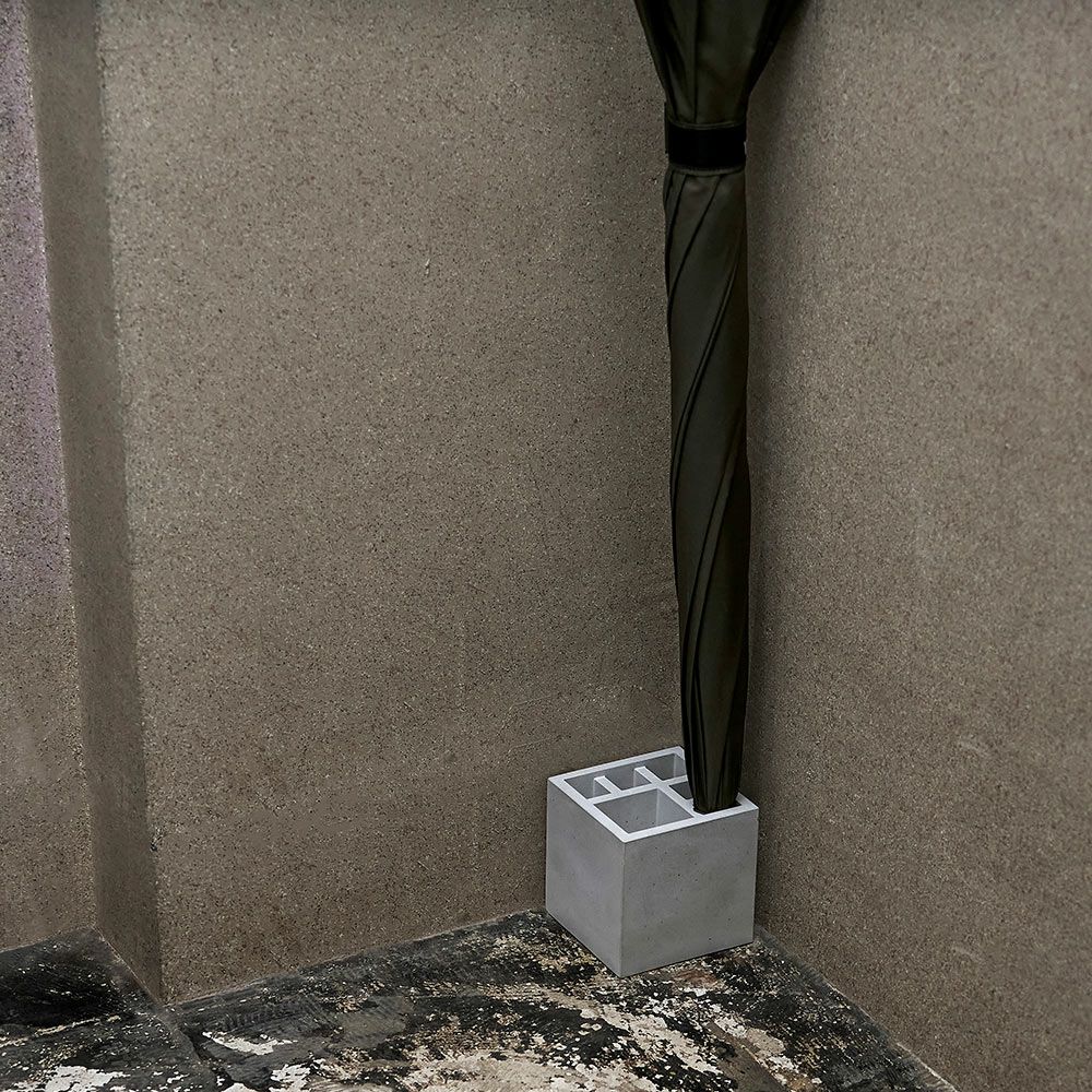 スプラッシュスクエアモルタルSPLASHSquareMortar+dプラスディー日本製傘立てかさたてアンブレラスタンド長傘折りたたみ傘日傘玄関収納スリム省スペースシンプル