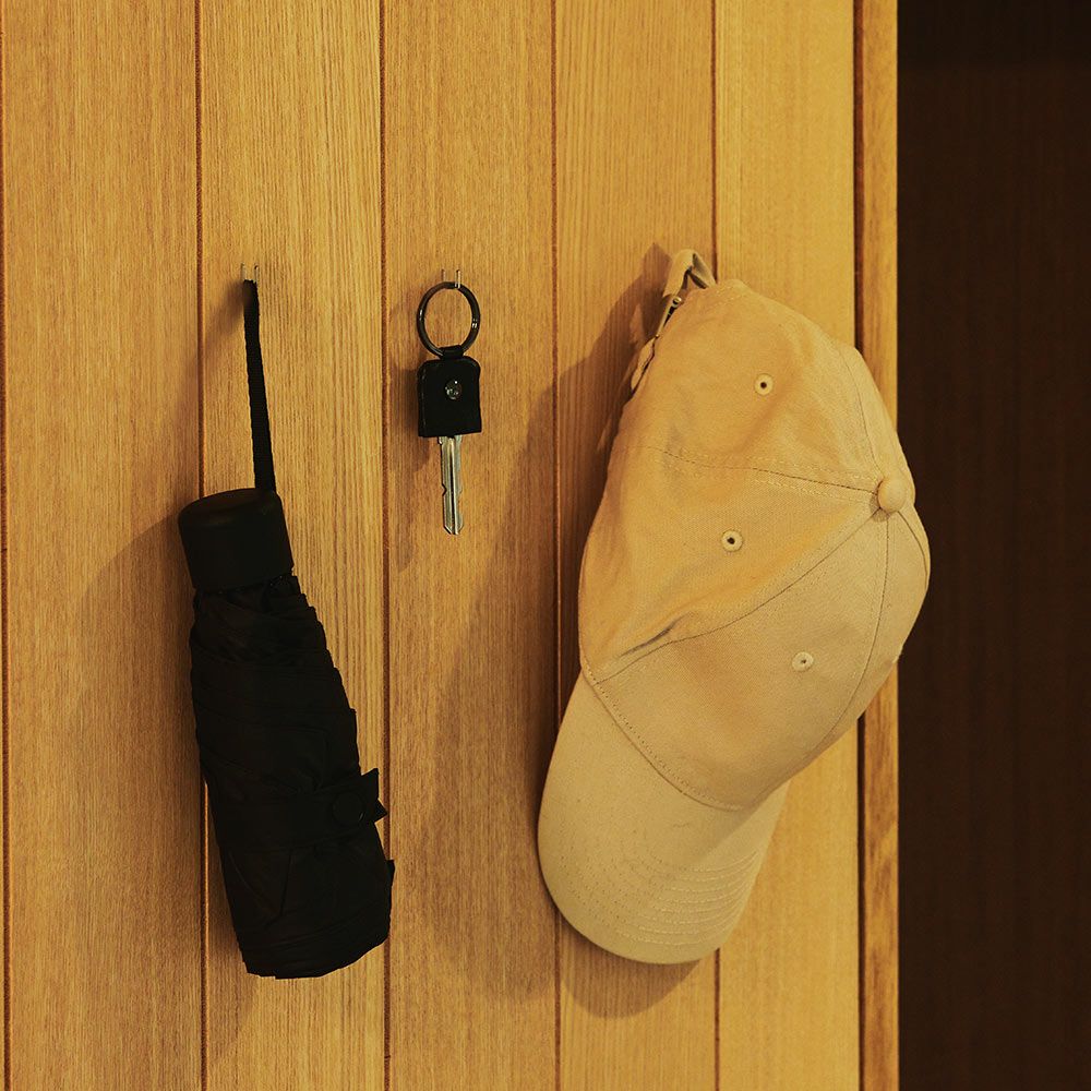 プリ（フックピン・3個入）Pli3pcsHookPin日本製+dシルバーブラックゴールド押しピン画鋲フック小さい目立たないアクセサリー鍵ステンレスシンプル頑丈1kghconcept