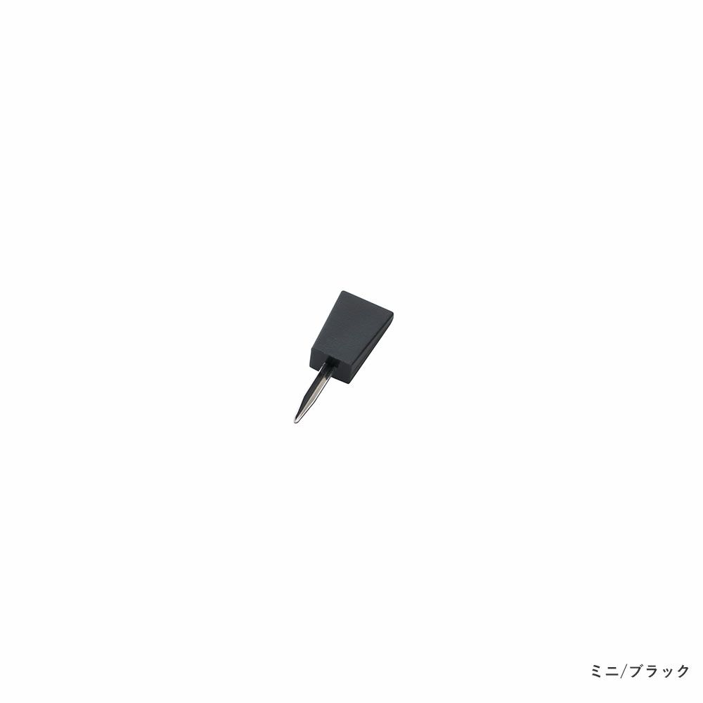 ニンジャピンミニ12個入NinjapinMini12pcs忍者日本製+dブラッククリアホワイト押しピン画鋲小さい目立たない賃貸新築シンプルhconcept