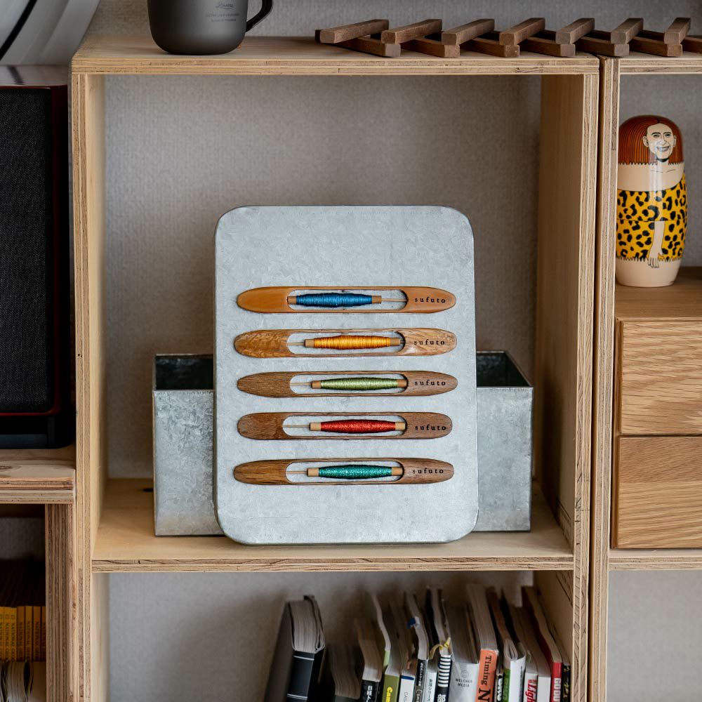 Sufutoシャトルマグネットバー清原織物つづれ織り織物西陣織インテリアプチギフト