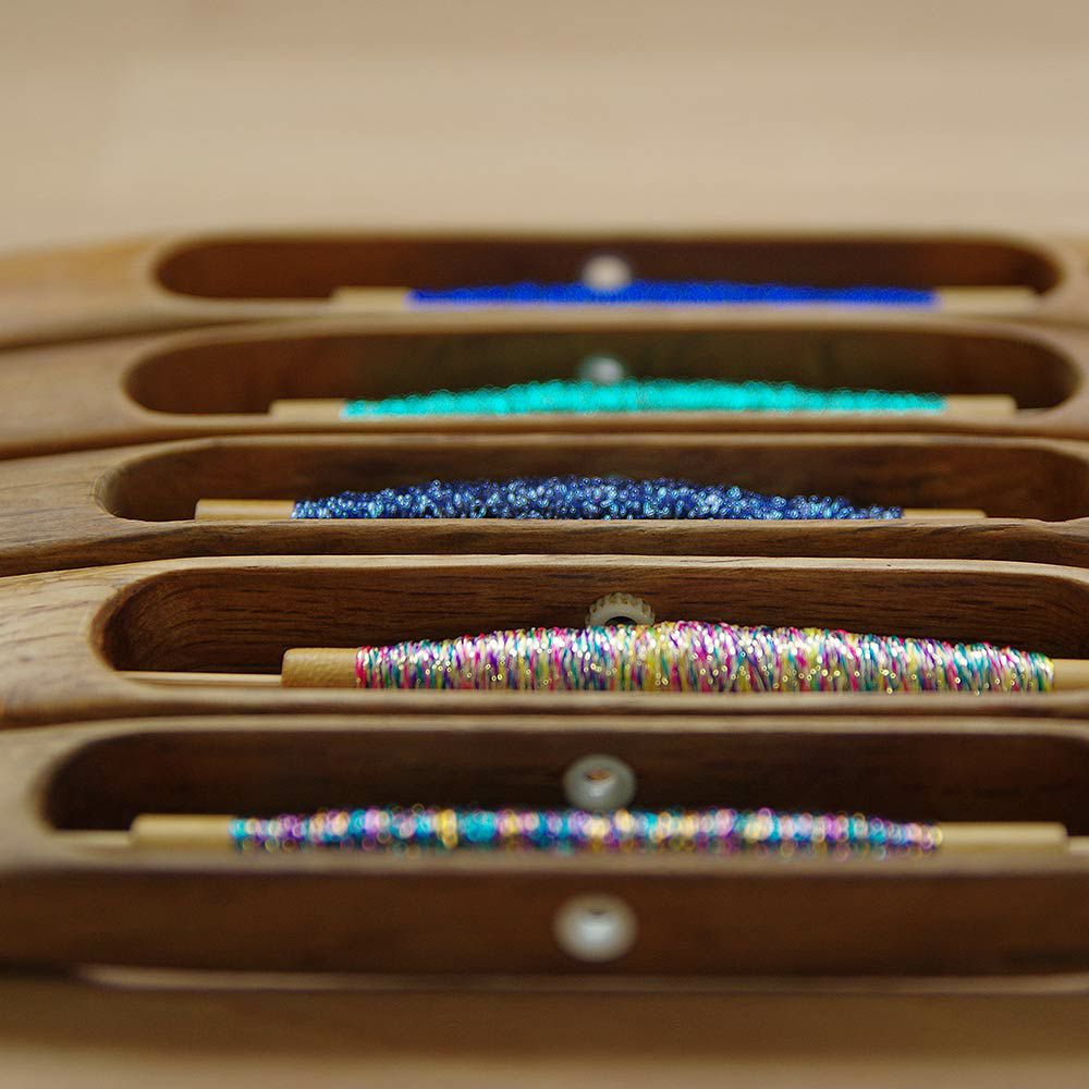 Sufutoシャトルマグネットバー清原織物つづれ織り織物西陣織インテリアプチギフト