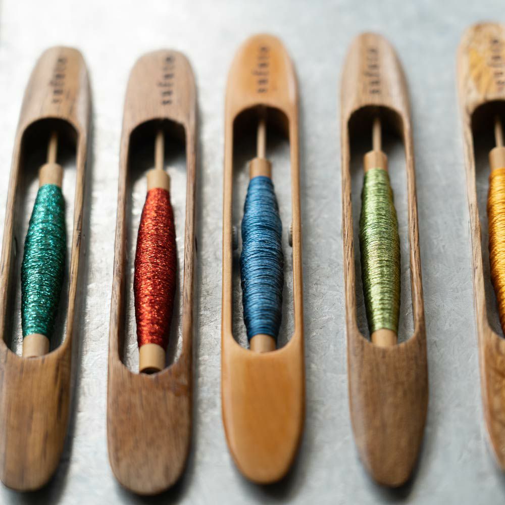 Sufutoシャトルマグネットバー清原織物つづれ織り織物西陣織インテリアプチギフト