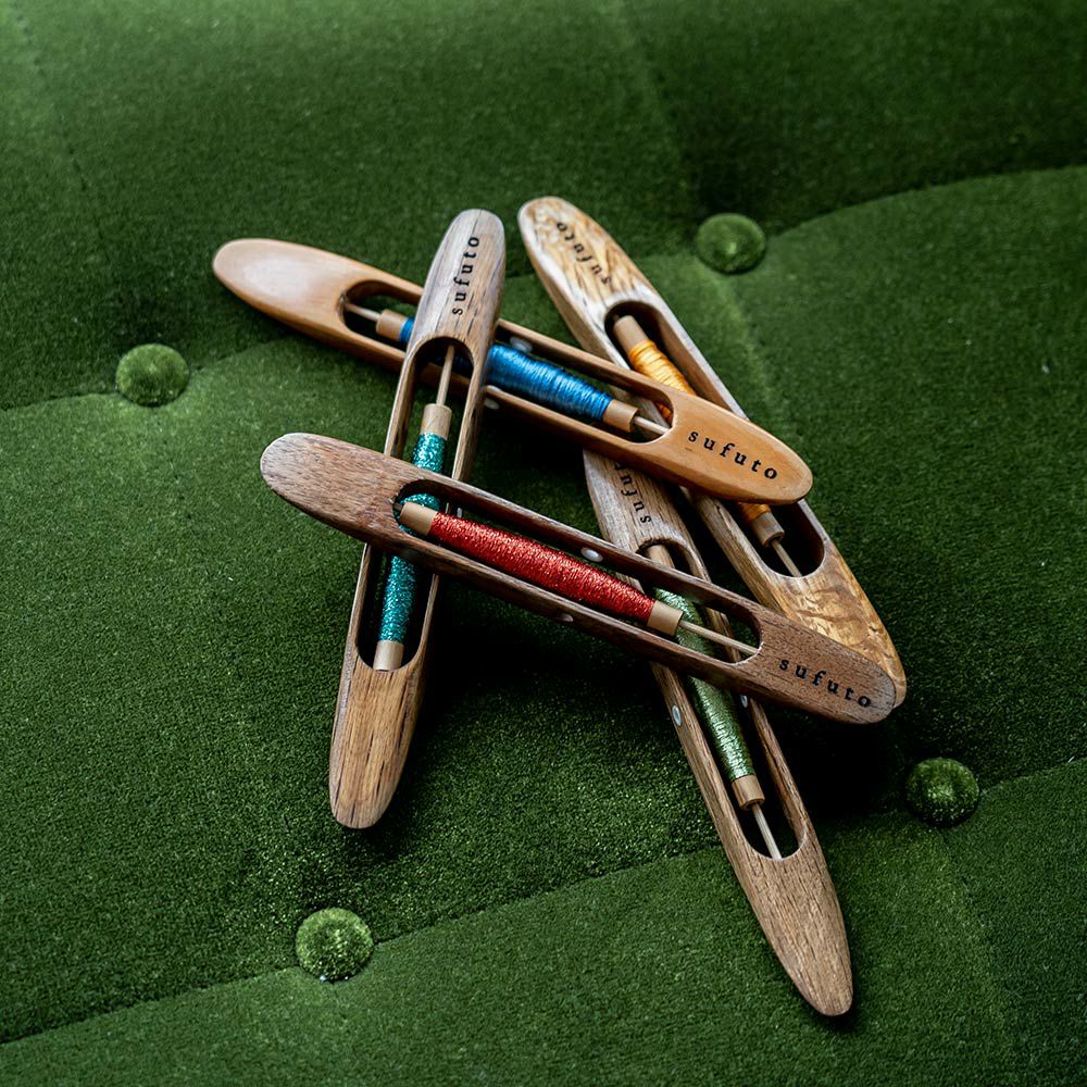 Sufutoシャトルマグネットバー清原織物つづれ織り織物西陣織インテリアプチギフト