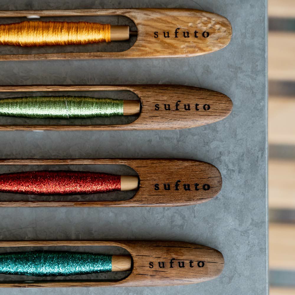 Sufutoシャトルマグネットバー清原織物つづれ織り織物西陣織インテリアプチギフト