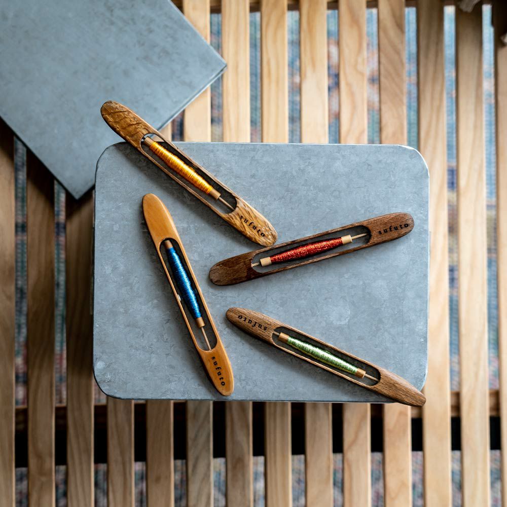 Sufutoシャトルマグネットバー清原織物つづれ織り織物西陣織インテリアプチギフト