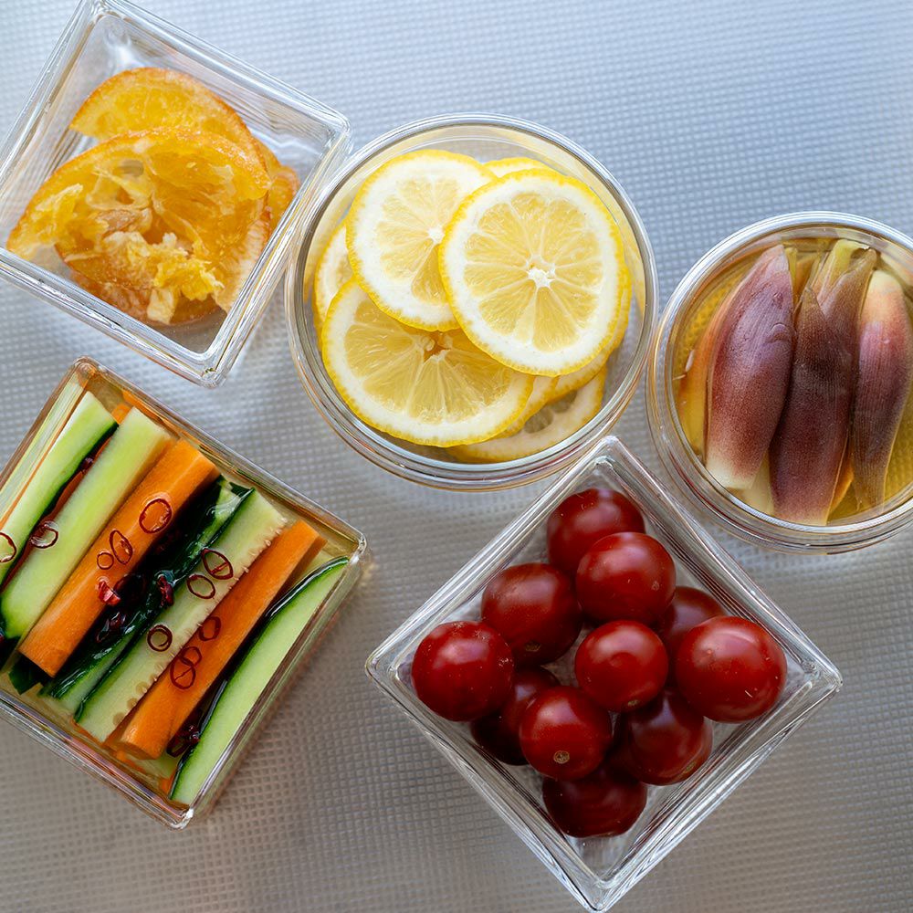 木村硝子店ベジマルベジカク保存容器ガラス容器タッパー作り置きクリア容器作り置き常備菜ピクルス