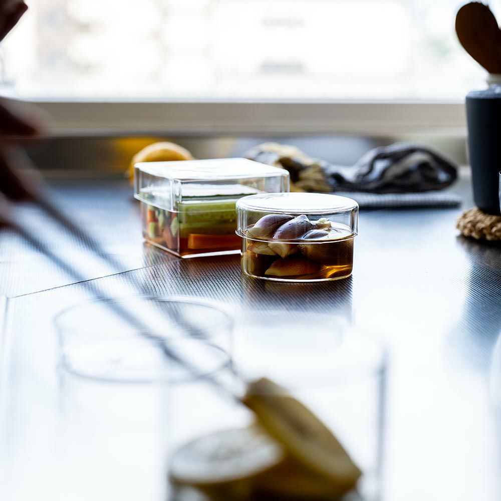 木村硝子店ベジマルベジカク保存容器ガラス容器タッパー作り置きクリア容器作り置き常備菜ピクルス