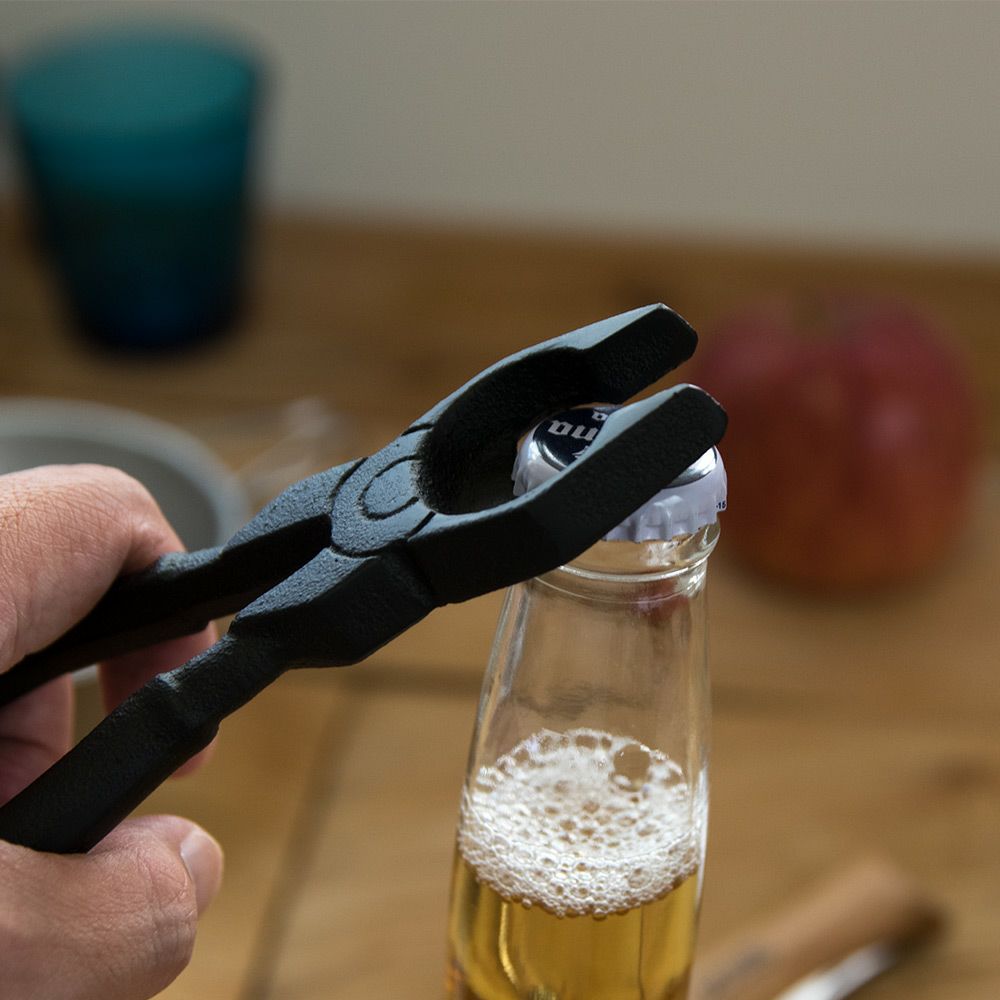 栓抜アイアンモチーフスパナ鉄製瓶ビール