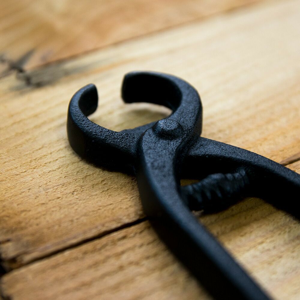 栓抜アイアンモチーフスパナ鉄製瓶ビール