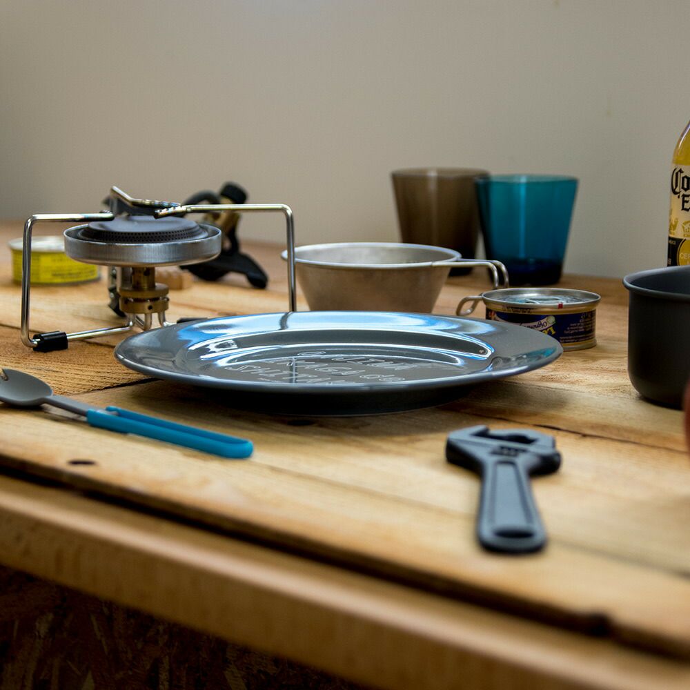 お皿ロゴ入りプレートDISHOFCONSIDERATION８寸皿ワンプレート＆NUTおさら食器おしゃれデザイン