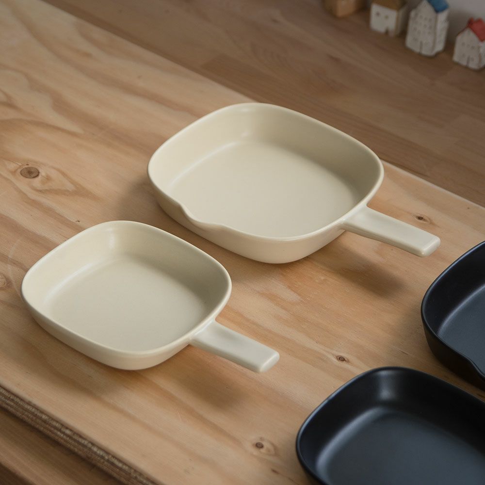 TOOLSBAKEPANベイクパンLサイズ【蓋なし】ツールズアウトドア四角キャンプグランピングベランピングイブキクラフト伊吹クラフト陶器製日本製