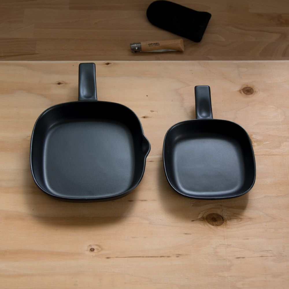 TOOLSBAKEPANベイクパンSサイズ蓋付ツールズアウトドア四角キャンプグランピングベランピングイブキクラフト伊吹クラフト陶器製日本製