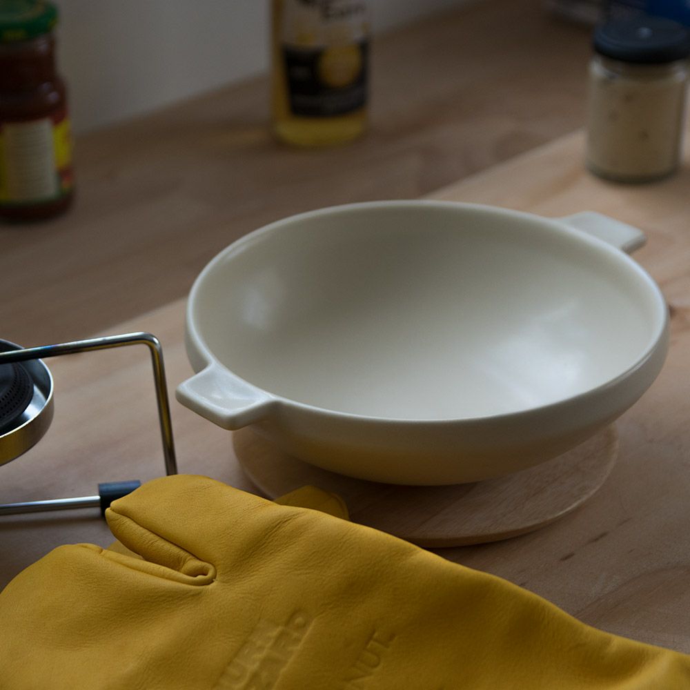 TOOLSSOUPPANスープパンツールズアウトドア小型なべ鍋キャンプグランピングベランピングイブキクラフト伊吹クラフト陶器製日本製