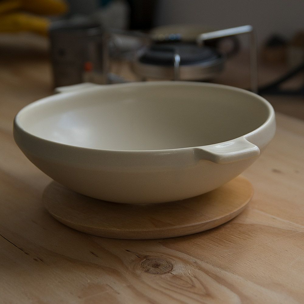 TOOLSSOUPPANスープパンツールズアウトドア小型なべ鍋キャンプグランピングベランピングイブキクラフト伊吹クラフト陶器製日本製