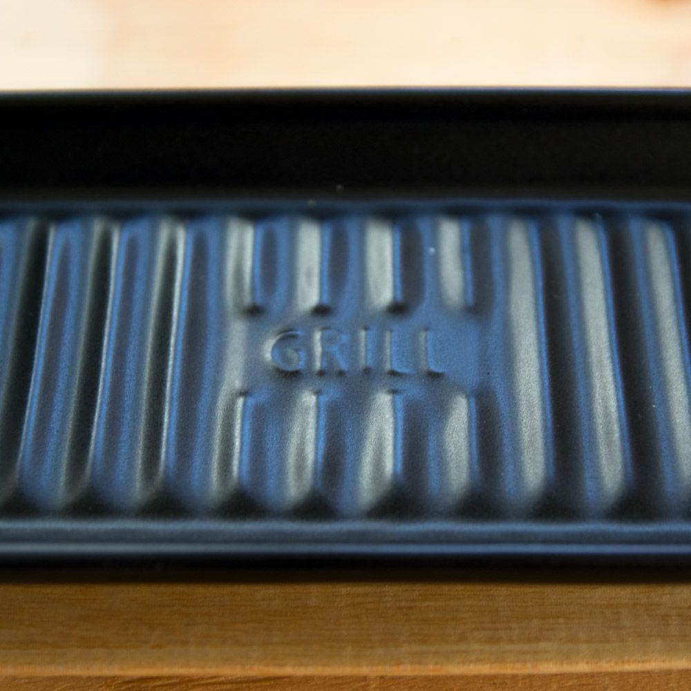 TOOLSグリルプレートMツールズアウトドア焼き魚キャンプグランピングベランピングイブキクラフト伊吹クラフト陶器製日本製