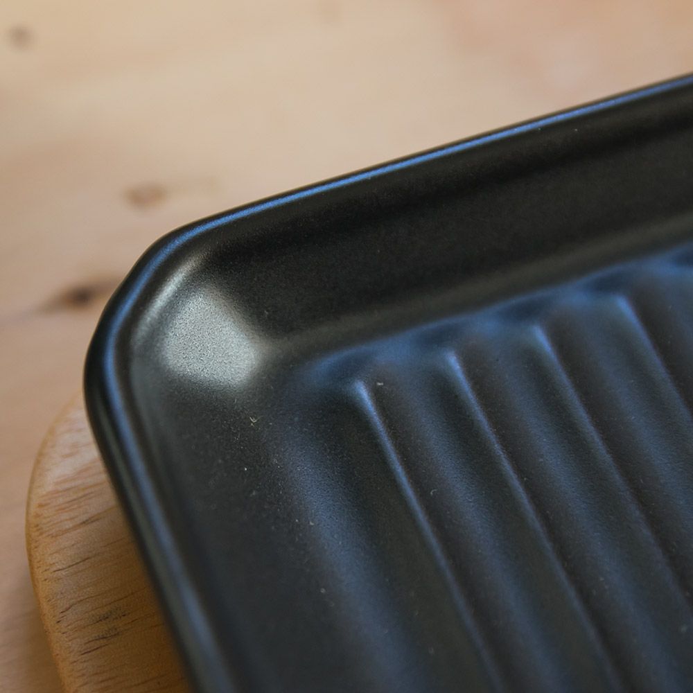 TOOLSグリルプレートMツールズアウトドア焼き魚キャンプグランピングベランピングイブキクラフト伊吹クラフト陶器製日本製