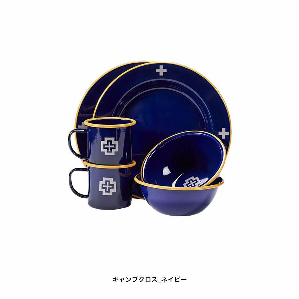 ペンドルトンPENDLETONキャンプエナメルセットXW713PENDLETONCAMPENAMELWEREマグカップディナープレートボウル食器6点set