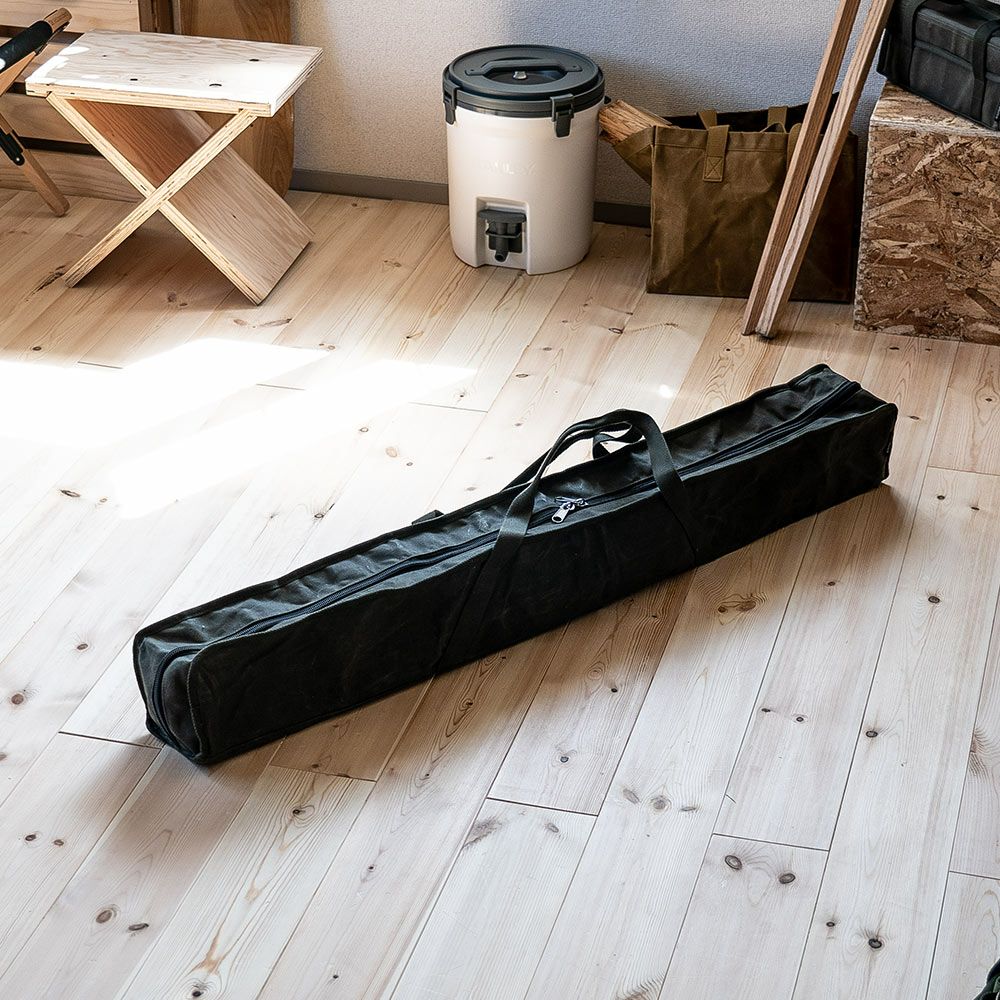 asobitoポールケースオリーブキャンプアウトドアテントポール収納ポール収納ポール入れタープポール長尺収納